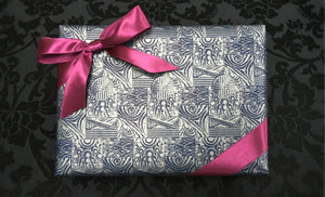 Blue & Silver Gift Wrap