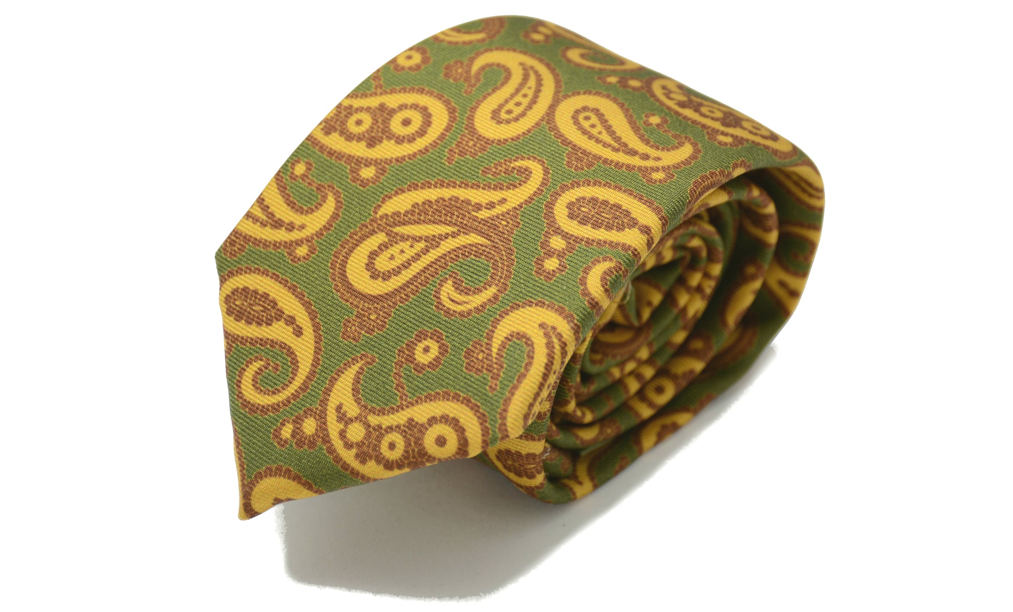 Great British Tie Club Cravatta Ragazzo: Verde Bottiglia E Bianca, Chiusura Elastica - 6