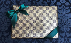 Brown & Gold Gift Wrap