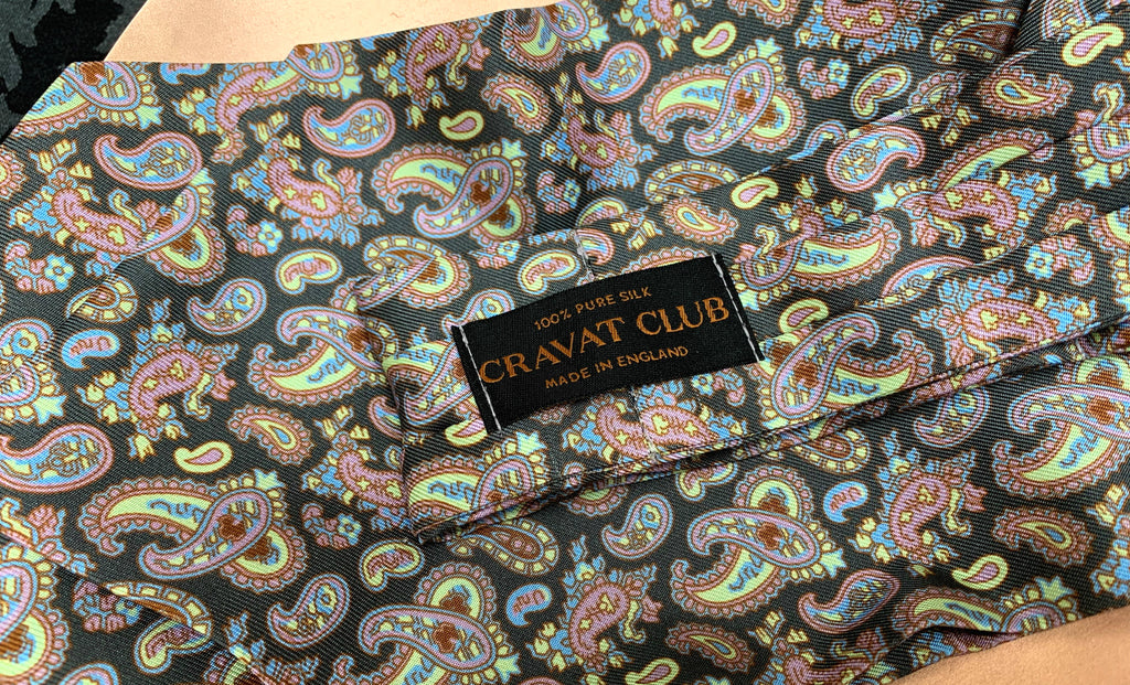 DIEGO - Printed Silk Day Cravat - Cravat Club London